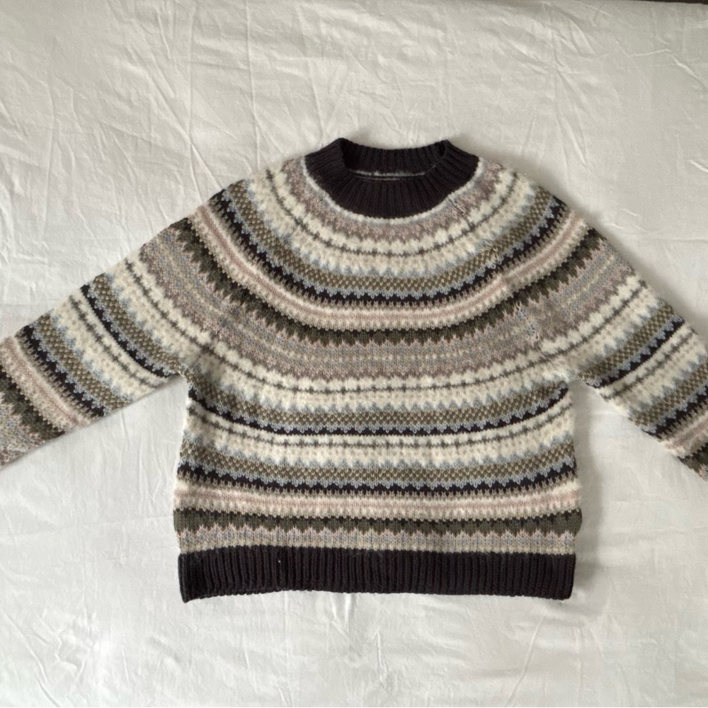 American Eagle Outfitters Multicolor Knit Sweater